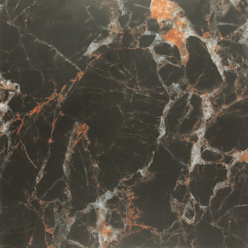 Керамогранит 1.44 м² Primavera Борзонти TP66M10, 600x600x10 мм, черный