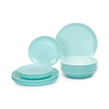 Набор столовый стекло Luminarc 18пр/6перс. "ДИВАЛИ ЛАЙТ ТЮРКУАЗ" P2963 (Франция) *1