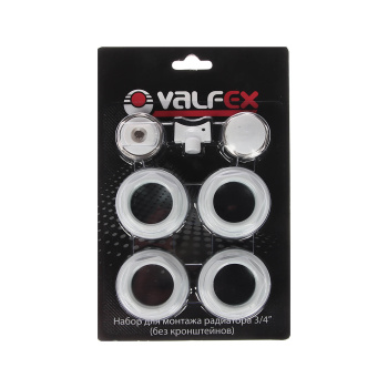 Набор для монтажа радиаторов VALFEX, 3/4", без кронштейнов