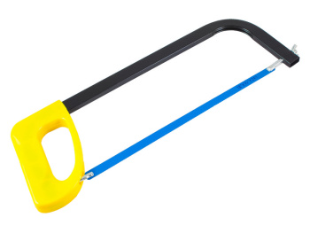 Ножовка по металлу 300мм с пластиковой ручкой,полотно 24TPI.HCS арт.42-1-003 Ремоколор*1/12/48