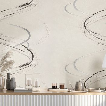 Обои флиз Ateliero Tornado (беж.) 589231 1.06*10м *6