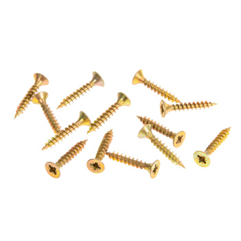 Шурупы жёлтые BROZEX пакет 4*25 (30шт) *10/100 Шурупы жёлтые BROZEX пакет 4*25 (30шт) *10/100