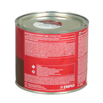 Эмаль алкидно-уретановая 1.9 кг для пола Расцвет, красно-коричневая, быстросохнущая