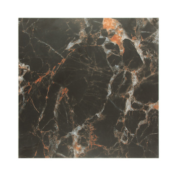 Керамогранит 1.44 м² Primavera Борзонти TP66M10, 600x600x10 мм, черный