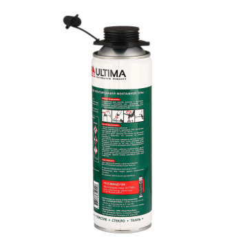 Очиститель монтажной пены 500 мл ULTIMA Очиститель монтажной пены 500 мл ULTIMA