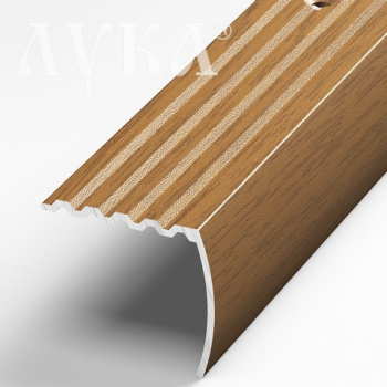 Порог-угол внешний 30х27х900 мм Лука ПУ 04, орех