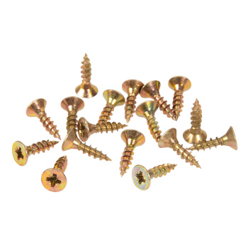 Шурупы жёлтые BROZEX пакет 4*16 (40шт) *10/100 Шурупы жёлтые BROZEX пакет 4*16 (40шт) *10/100