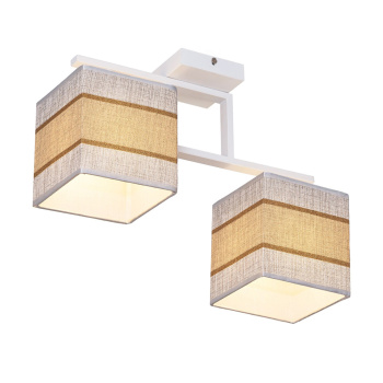 Люстра 6152/2WT BR+GR Е27 2*60W *1