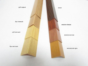 Уголок отделочный ПВХ 10*10 вишня 2,7м РСП *50 Уголок отделочный ПВХ 10*10 вишня 2,7м РСП *50