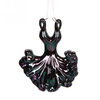 Подвеска "Платье нарядное" 10 см, хамелеон