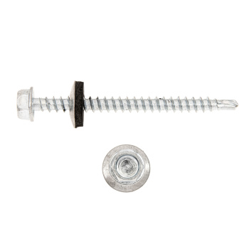 Саморезы кровельные BROZEX пакет 4,8*60 (10шт) *10/100