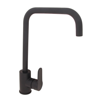 Смеситель для кухни Milardo Poli черный матовый, высокий излив POLBLL0M05 *1/16 Смеситель для кухни Milardo Poli черный матовый, высокий излив POLBLL0M05 *1/16