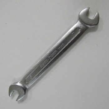 Ключ рожковый  6x7 холодный штамп CrV (70402) СЕРВИС КЛЮЧ *1/20/200