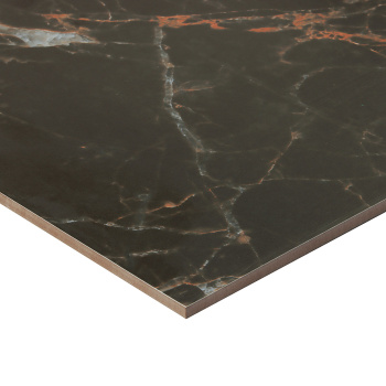 Керамогранит 1.44 м² Primavera Борзонти TP66M10, 600x600x10 мм, черный