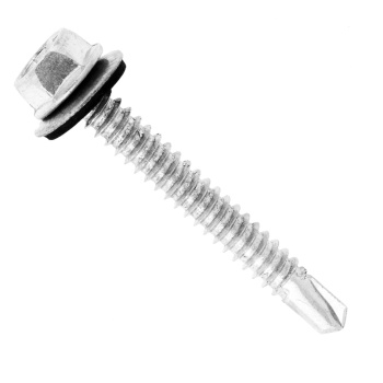 Саморезы кровельные BROZEX 6,3*25 цинк (3000шт) промтара к *1