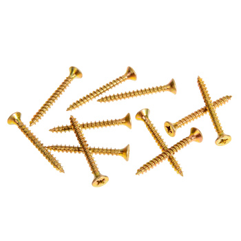 Шурупы жёлтые BROZEX пакет 4,5*45 (20шт) *10/100