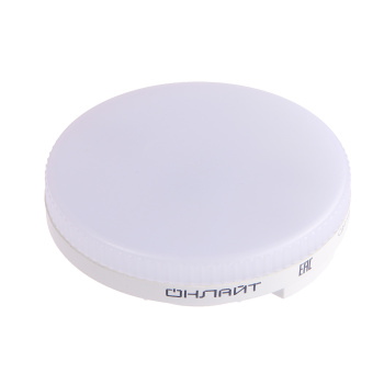 Лампа светодиодная ОНЛАЙТ, GX53, таблетка, 12 Вт, 1200 Лм, 6500 К, холодный белый Лампа светодиодная ОНЛАЙТ, GX53, таблетка, 12 Вт, 1200 Лм, 6500 К, холодный белый