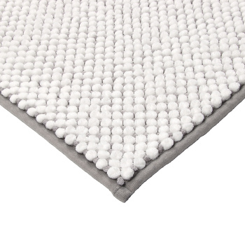 Коврик д/ванной IDDIS  "Шенилл" (50см х 80см) Серый BC01P58i12  *1/24