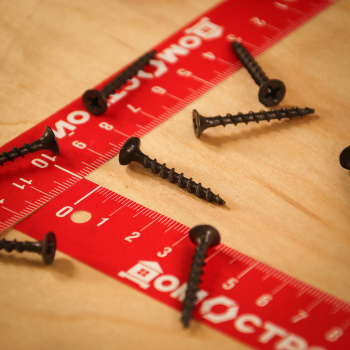 Саморезы по дереву BROZEX пакет 3,5*32 крупная резьба (20шт) *10/100