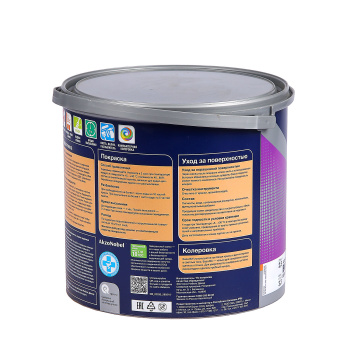 Краска акриловая 2.5 л для стен и потолков DULUX BINDO 7, база BW, матовая, влагостойкая