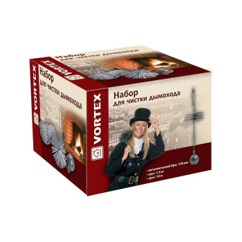 Набор для чистки дымохода d-150мм "VORTEX"/6