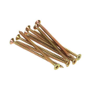 Шурупы жёлтые BROZEX пакет 5*90 (10шт) *10/100 Шурупы жёлтые BROZEX пакет 5*90 (10шт) *10/100