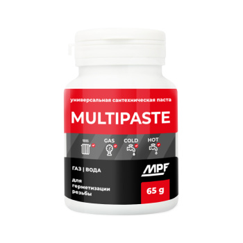 Паста уплотнительная универсальная  MultiPaste вода, газ 65г (аналог ГР013) *5 Паста уплотнительная универсальная  MultiPaste вода, газ 65г (аналог ГР013) *5