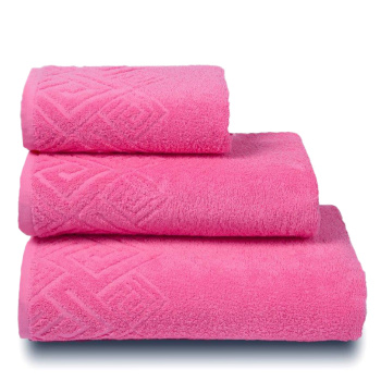 Полотенце махровое 50*90см Poseidon цв.177 розовый ПЛ-2601-04000 *5/25
