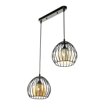 Люстра N3959/2H 2*40W  E27 (l-530; h-210/800) S=8м2 VERNER LIGHTING *1