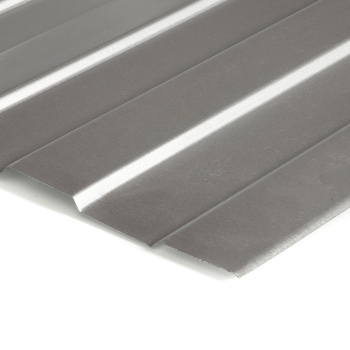 Профнастил С-8, 1200х2000 мм, 0.45 мм, 2.4 м², оцинкованный