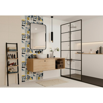 Керамогранит 1.35 м² LB Ceramics Копенгаген 6032-0420-1001, 300x300х7 мм, белый