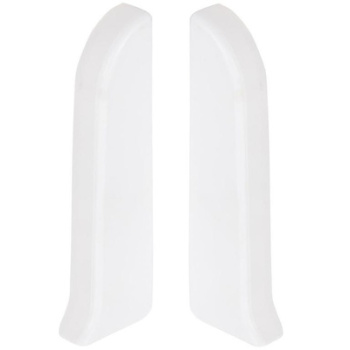 Заглушка левая и правая T.plast, 58 мм, 060 белый, 2 шт. Заглушка левая и правая T.plast, 58 мм, 060 белый, 2 шт.