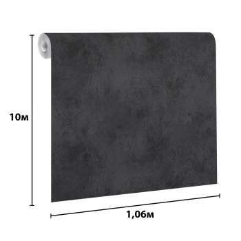 Обои флиз "Home Color" Rich Potal фон (черн.) HC72605-44 1,06*10м*1/8