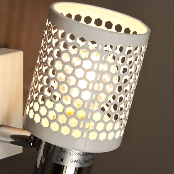 Бра 01412-0.8-01 WT+CR Е14  *1/30