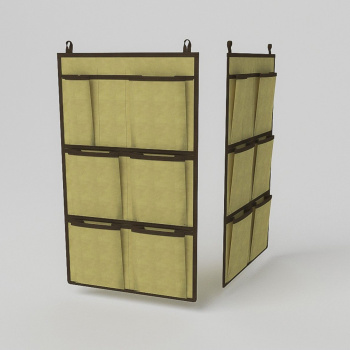 яяяКофр для аксессуаров «Классик бежевый», 7 карманов, 35х60 см   4776021