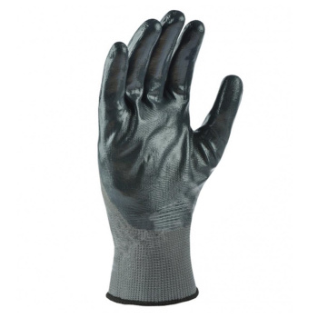 Перчатки ХБ с нитрил облив, 13кл 4нит графит  (арт.4577) Doloni Перчатки ХБ с нитрил облив, 13кл 4нит графит  (арт.4577) Doloni