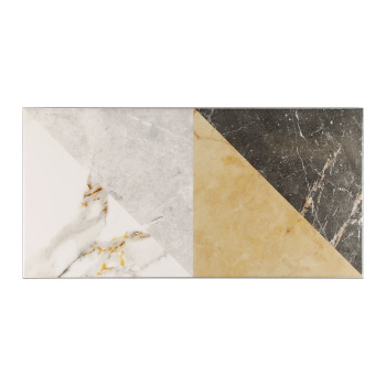 Плитка 50х25 см настенная 1.37 м² Global Tile Capella, серый, геометрия Плитка 50х25 см настенная 1.37 м² Global Tile Capella, серый, геометрия