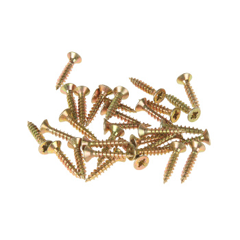 Шурупы жёлтые BROZEX пакет 3,5*20 (30шт) *10/100 Шурупы жёлтые BROZEX пакет 3,5*20 (30шт) *10/100