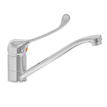 Смеситель для кухни Roegen RE011A, длинный излив, рычажный, хирургический