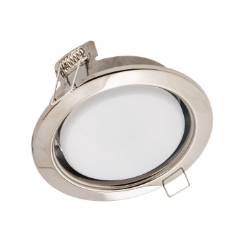 Светильник встраиваемый GX53 H4-GL Ecola без рефлектора глубокий Черный хром FB53GLECB *10/50