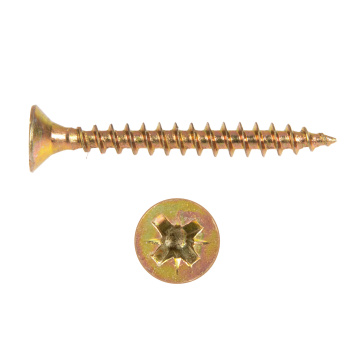 Шурупы жёлтые BROZEX пакет 4,5*40 (20шт) *10/100