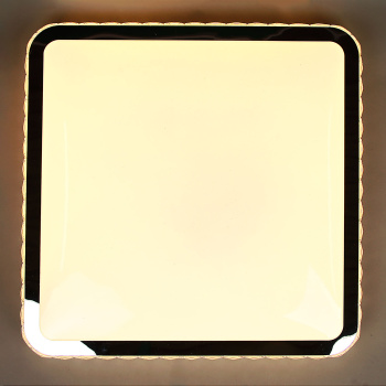 Светильник светодиодный акриловый 550мм 120W 8333B/60W*2 LED 3 режwhite пульт S=25м2 VERNER LIGHTING