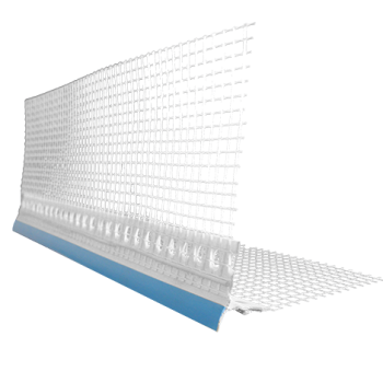 Профиль-капельник ПВХ с армирующей сеткой 2,5м Konel *25 Профиль-капельник ПВХ с армирующей сеткой 2,5м Konel *25
