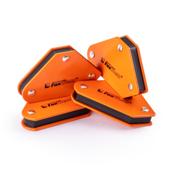 Набор магнитных угольников FIX KIT-4 (4шт/комплект,45/90/135град.,усилие 4х4кг) *1/10