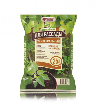 Почвогрунт для рассады 25л универсальный "Для рассады" (Фабрика грунтов) *1/110