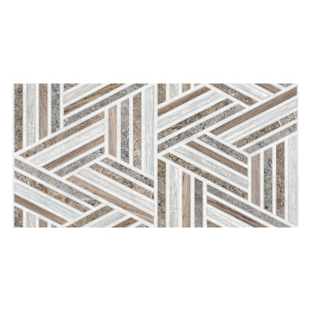 Плитка 50х24.9 см настенная 1.49 м² Alma Ceramica Stone, серо-коричневый