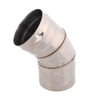 Отвод 135* d.115, 0,5мм нержавейка AISI 430  h=243мм GS аналог РБ51 *1/10