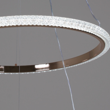 Светильник подвесной светодиодный 87090-0.4-02 BK+FG LED 72W 3000-6500К ПДУ+диммер S=14м2  *1