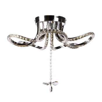 Люстра 8897/130W Chrome 500 мм 3 реж., пульт S=16м2  VERNER LIGHTING *1