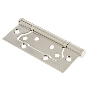 Петля без врезки 100*63*2мм НИКЕЛЬ матовый NIS (комплект 2шт.) AVERS *1/6/48